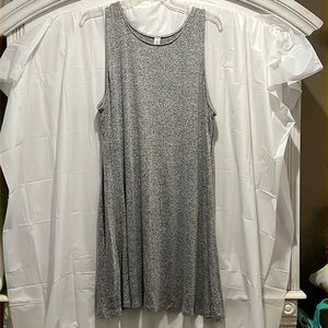 Old Navy Grey Swing Tank Dress